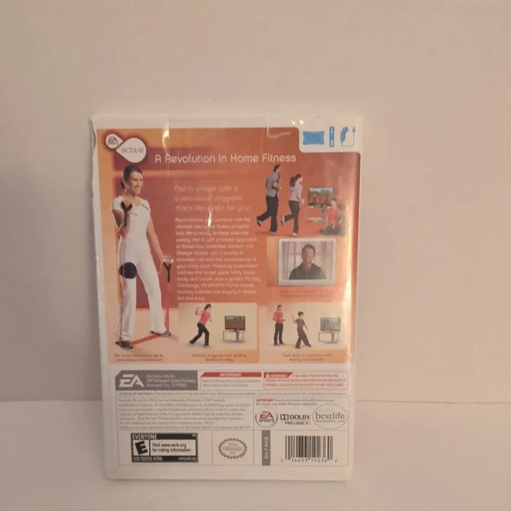 EA Sports Active Personal Trainer Nintendo Wii Game RVL P R43E Workout Fitness